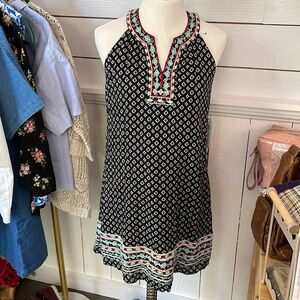 THML Stitch Fix NWT Tribal Geometric Boho Embroidered Dress